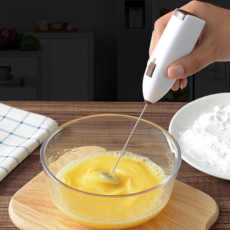 Hand Mixer Electric - Handheld Electric Egg Beater Mini Battery