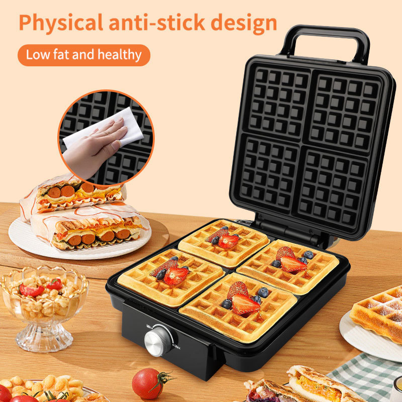 Reemix 4-Slice Belgian Mini Wa - огляд і ціна Waffle Iron Belgian