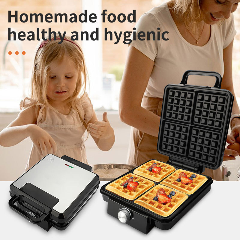 Reemix 4-Slice Belgian Mini Wa - огляд і ціна Waffle Iron Belgian