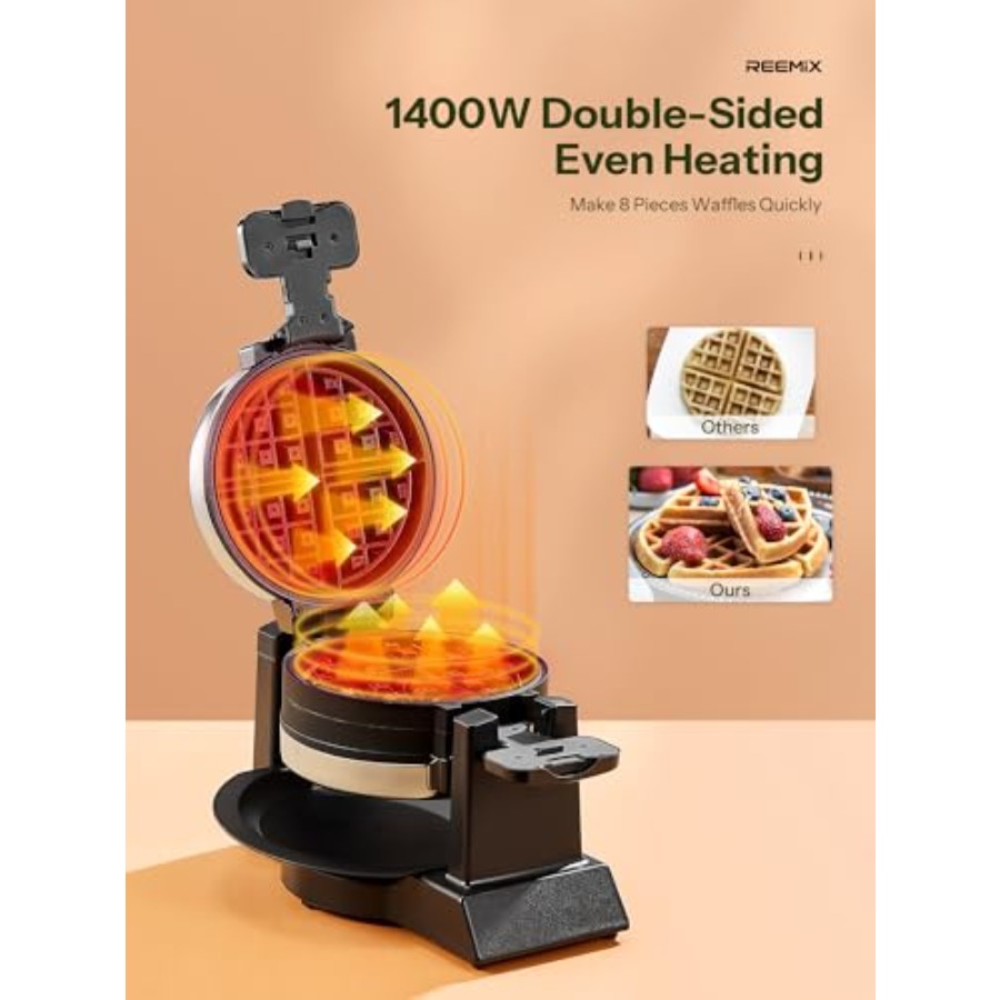 Classic Waffle Iron Double Bel - огляд і ціна Waffle Iron Belgian