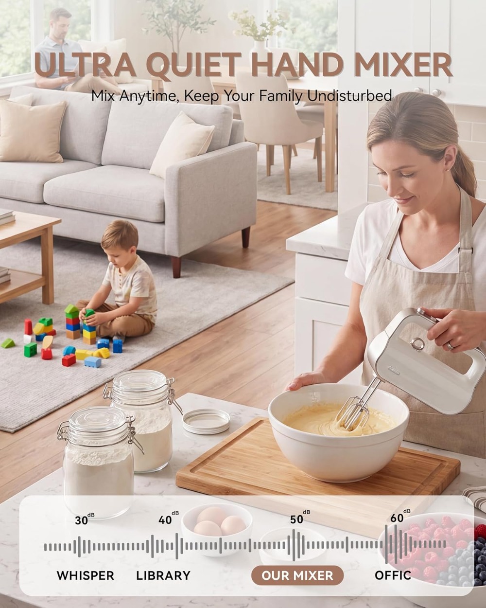 4-in-1 Electric Hand Mixer wit - огляд і ціна Hand Mixer Electric