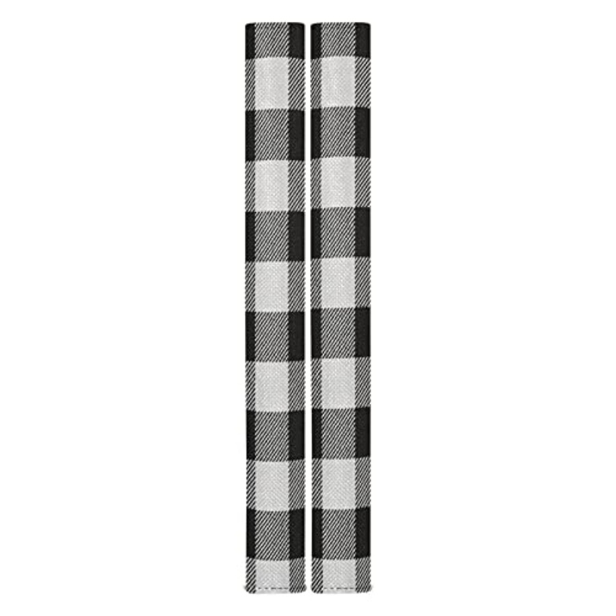 2Pcs White Black Buffalo Plaid - огляд і ціна Kitchen Appliances White