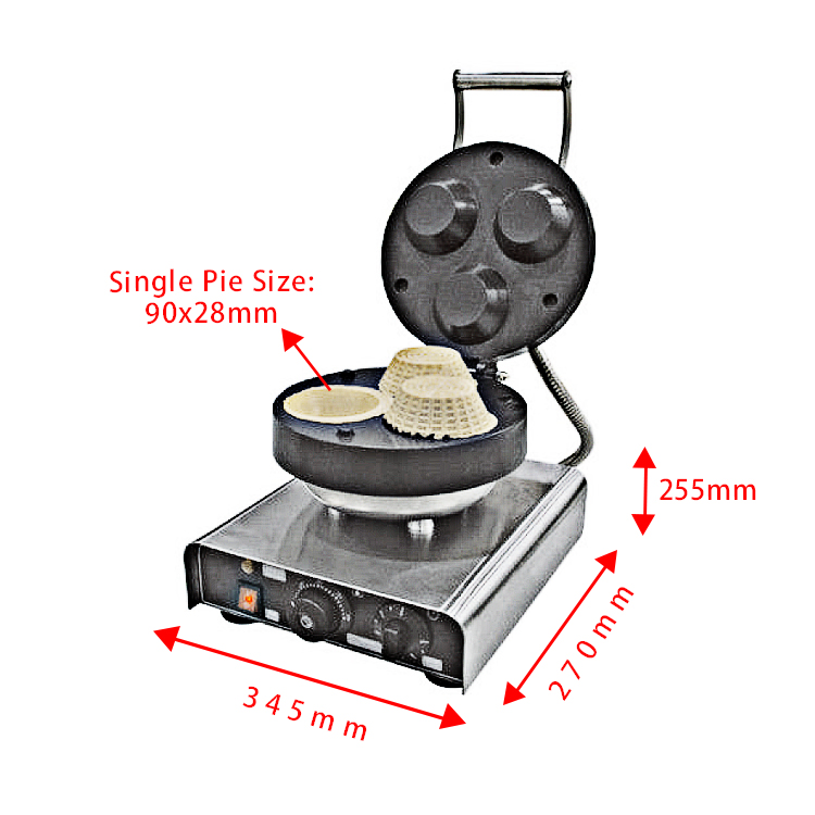 Latest Commercial Portable Ele - огляд і ціна Waffle Iron Belgian