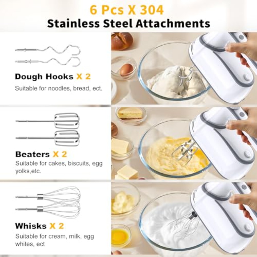Cordless Electric Hand Mixer 1 - огляд і ціна Hand Mixer Electric