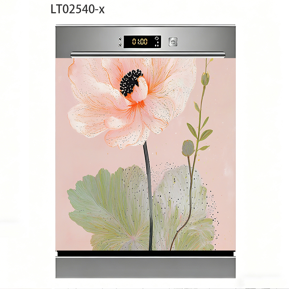 White Lotus Dishwasher Sticker - огляд і ціна Kitchen Appliances White