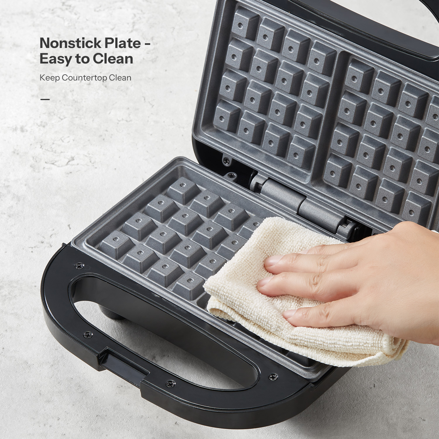 2-Slice Belgian Waffle Maker,  - огляд і ціна Waffle Iron Belgian