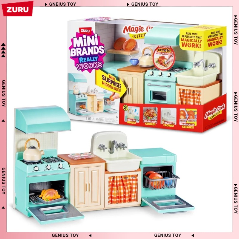 Zuru Mini Brands Magic Cook Ki - огляд і ціна Kitchen Appliances Brand