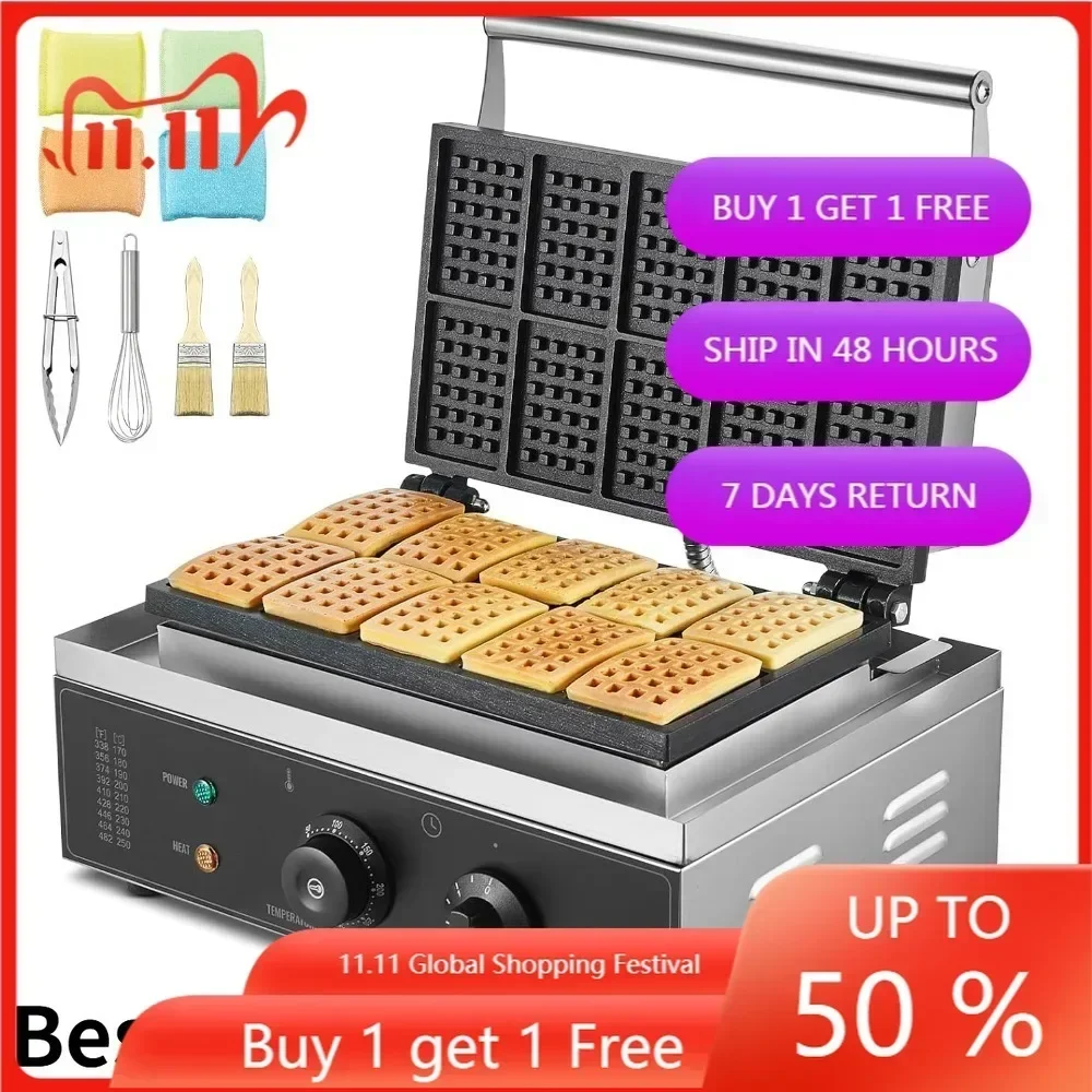 BestsellerVEVOR Premium Waffle - огляд і ціна Waffle Iron Belgian