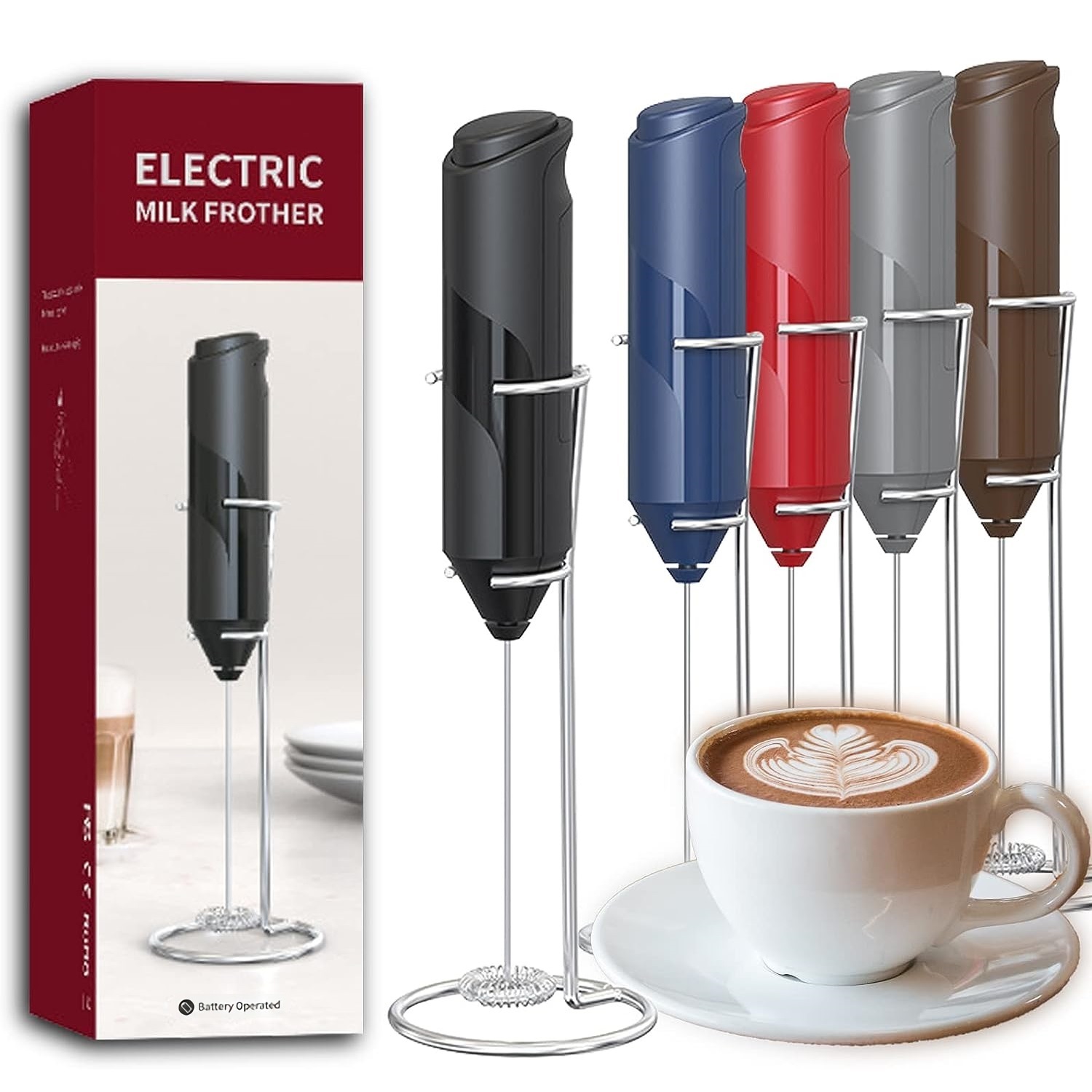 Electric Milk Foamer Coffee Ma - огляд і ціна Hand Mixer Electric