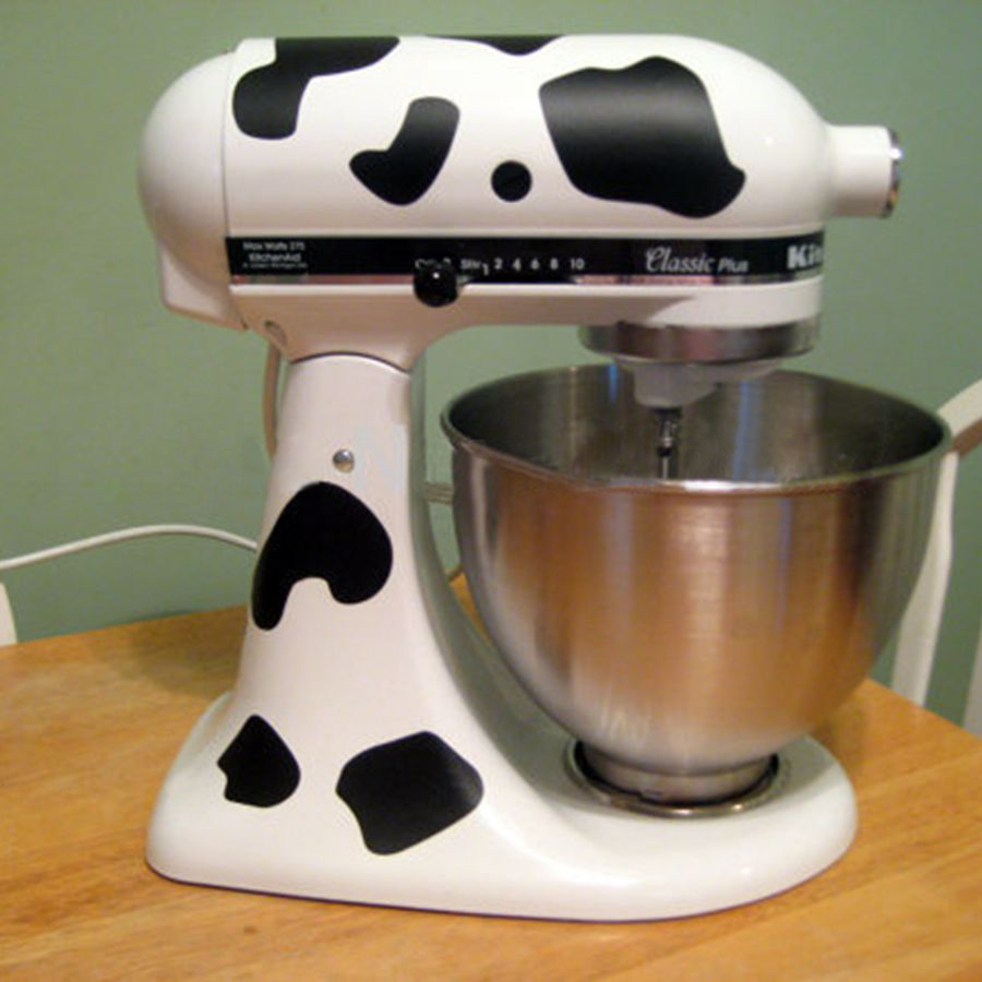 Kitchen Mixer Decor Cow Print  - огляд і ціна Kitchen Appliances Germany