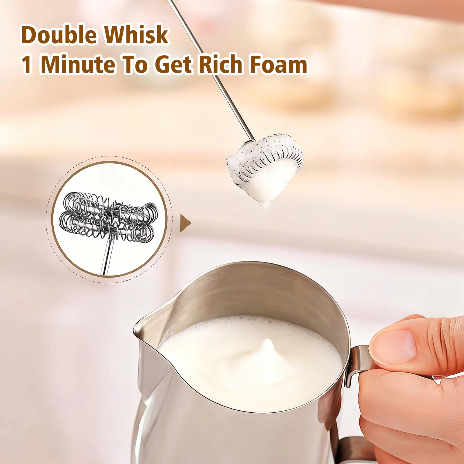 Wireless electric milk mixer - - огляд і ціна Hand Mixer Electric