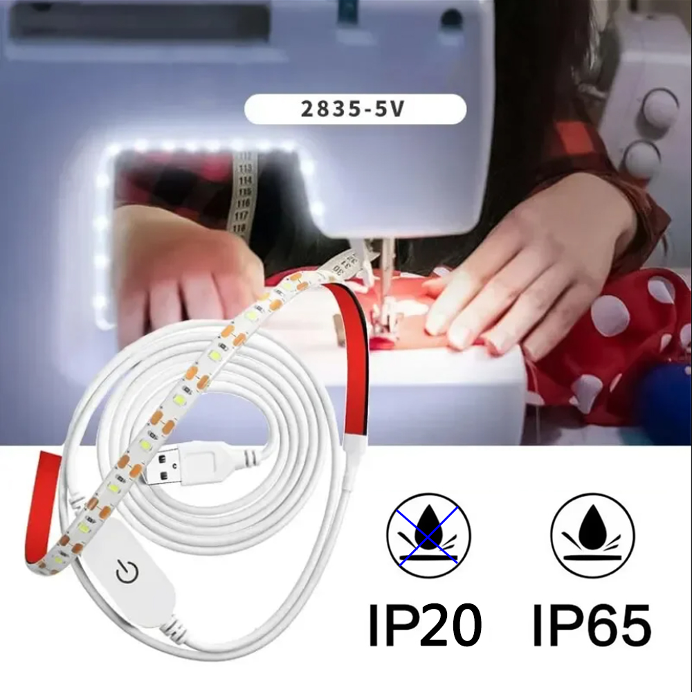 USB 5V 1m 2m 3m LED Sewing Mac - огляд і ціна Kitchen Appliances White