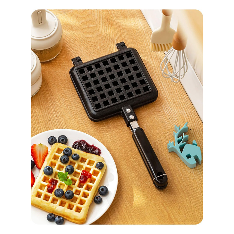 1 PCS Stove Top Waffle Iron Pl - огляд і ціна Waffle Iron Belgian
