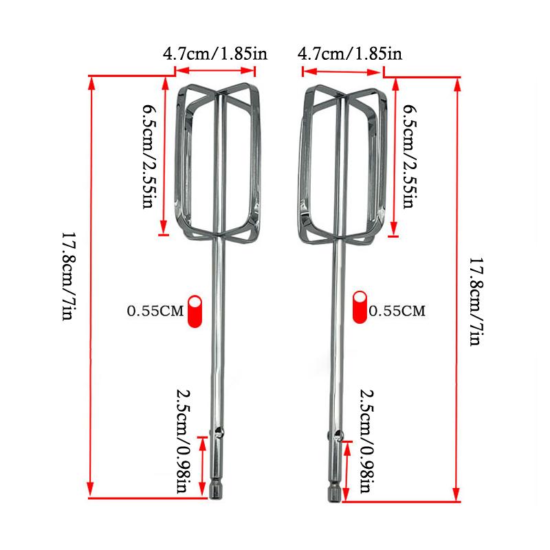 C 1/2pcs new Hand Mixer Beater - огляд і ціна Hand Mixer Electric