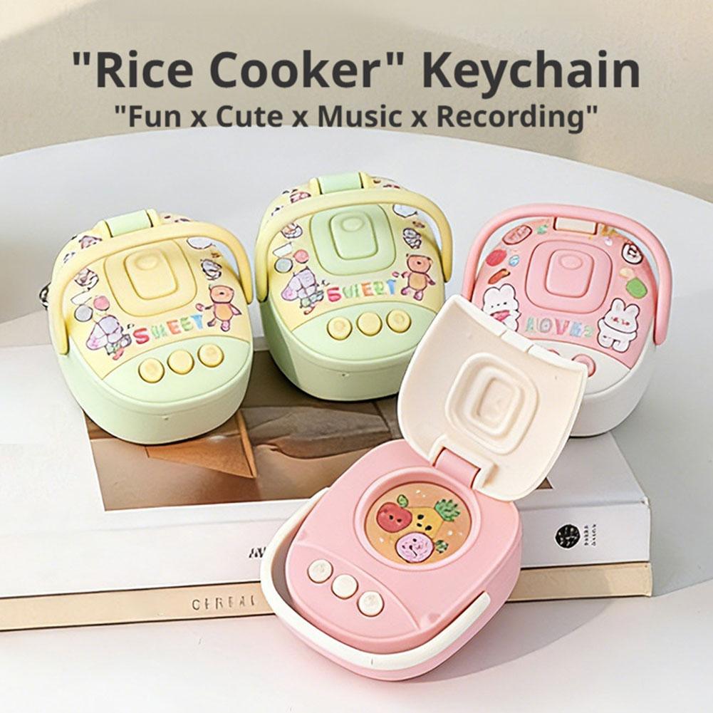 Cute Mini Rice Cooker Keychain - огляд і ціна Kitchen Appliances For Gift