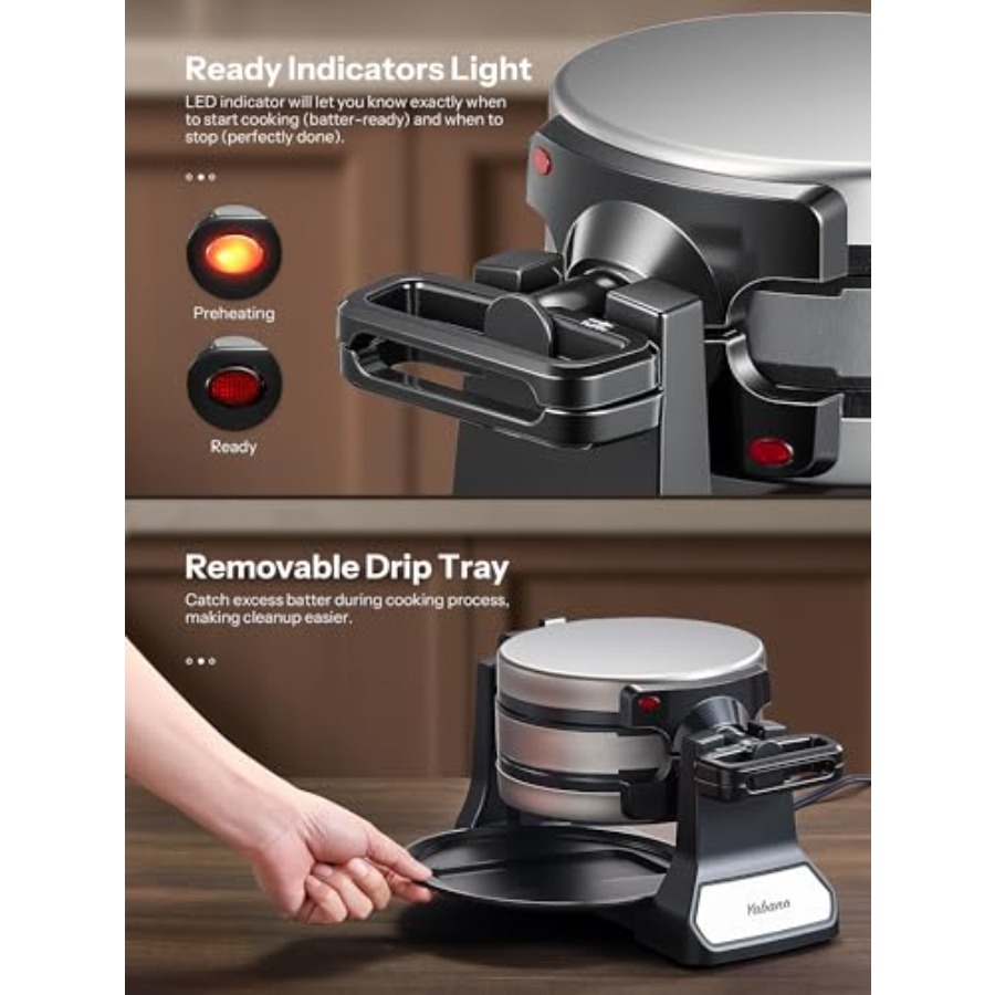 Belgian Waffle Maker Classic R - огляд і ціна Waffle Iron Belgian