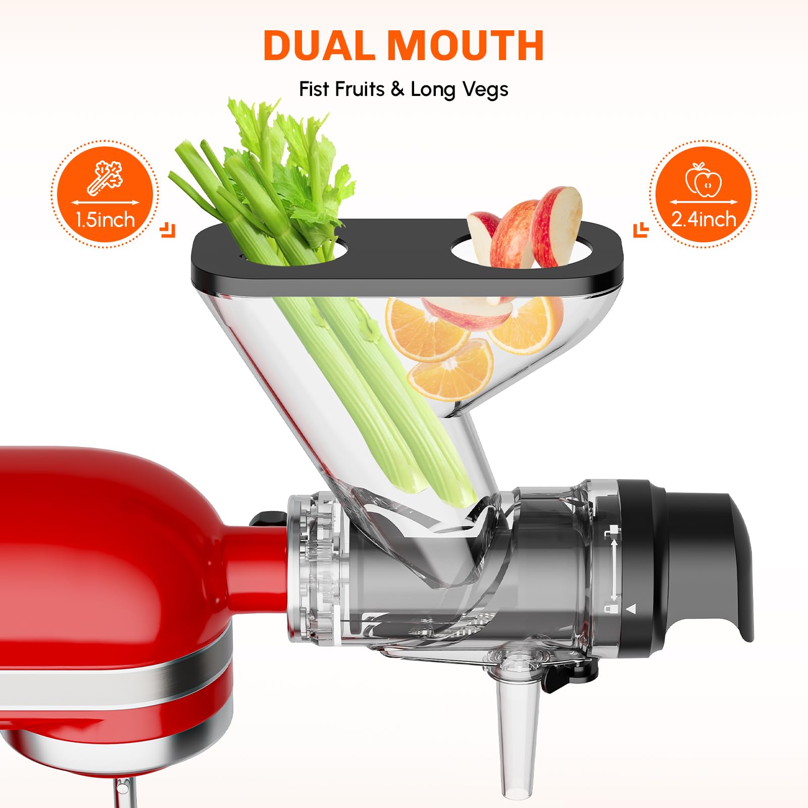 Masticating Juicer Attachment  - огляд і ціна Kitchen Appliances Germany