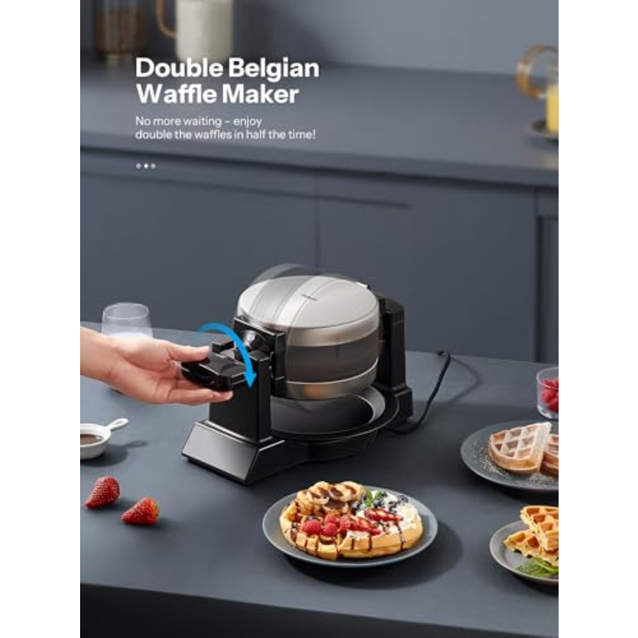 Belgian Waffle Maker - Profess - огляд і ціна Waffle Iron Belgian