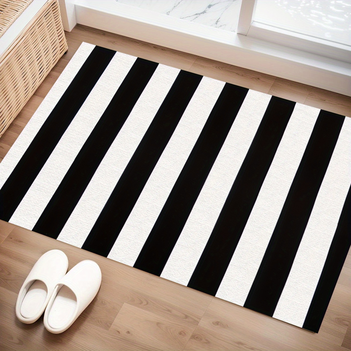 Black White Stripes Entrance D - огляд і ціна Kitchen Appliances White