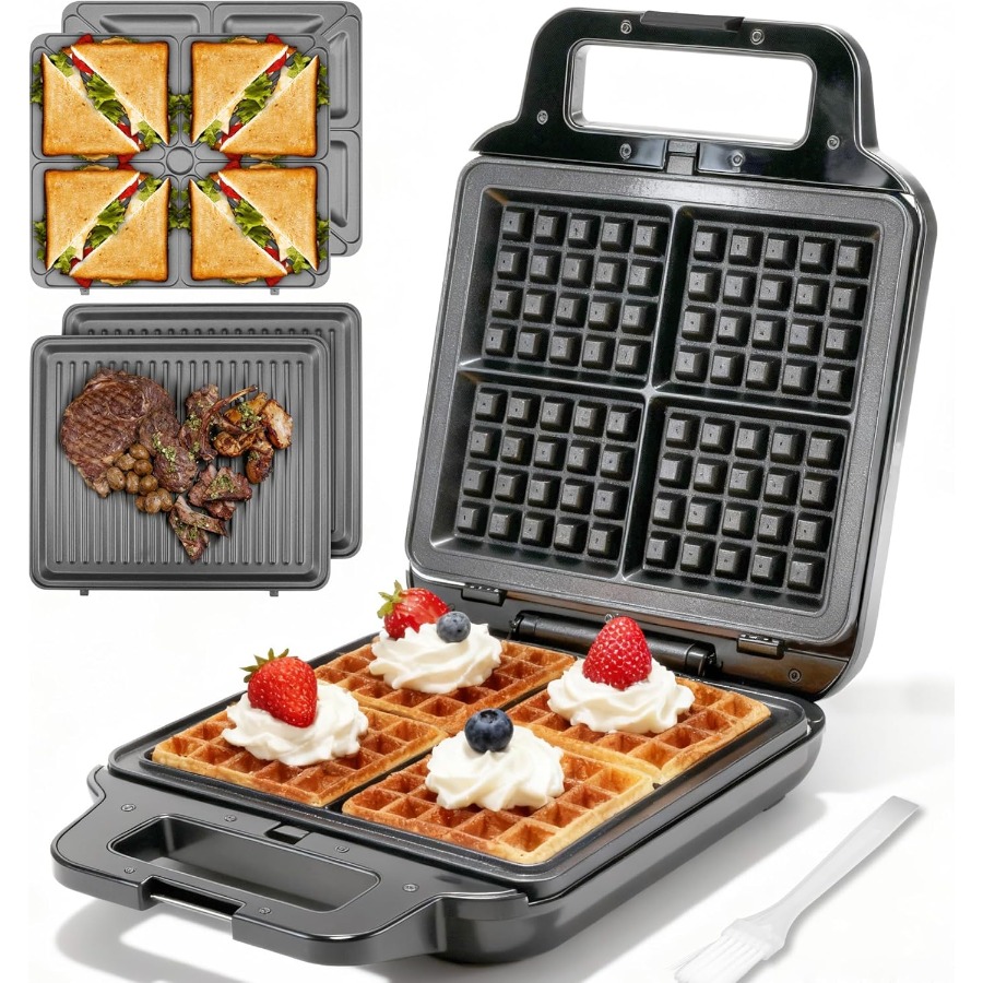 Belgian Waffle Maker with Remo - огляд і ціна Waffle Iron Belgian