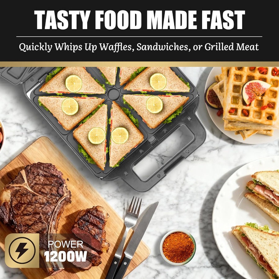 Belgian Waffle Maker with Remo - огляд і ціна Waffle Iron Belgian